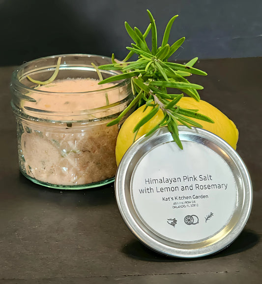 Himalayan Salt with Rosemary and Lemon